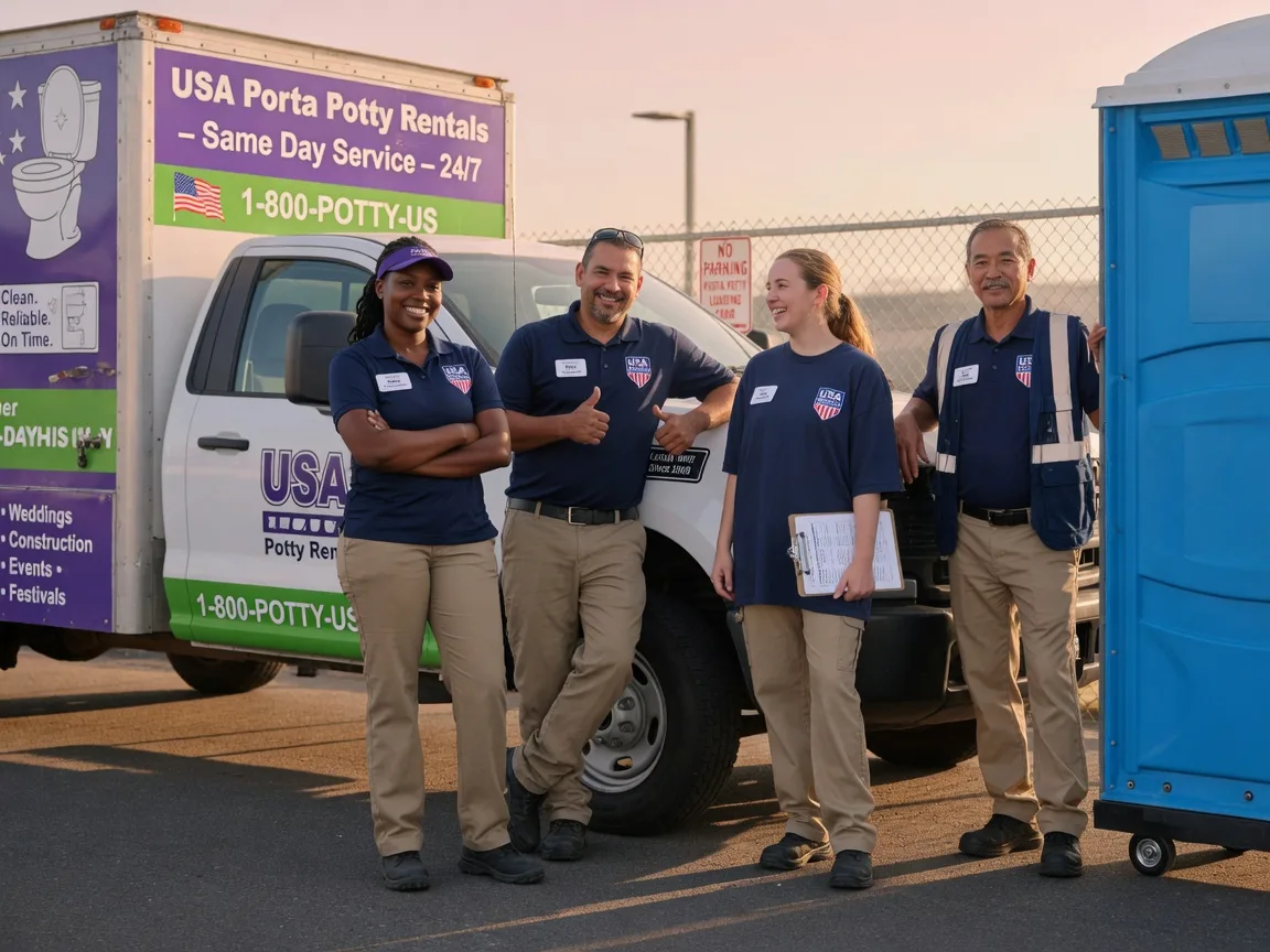 Porta Potty Rental company in Livingston, LA